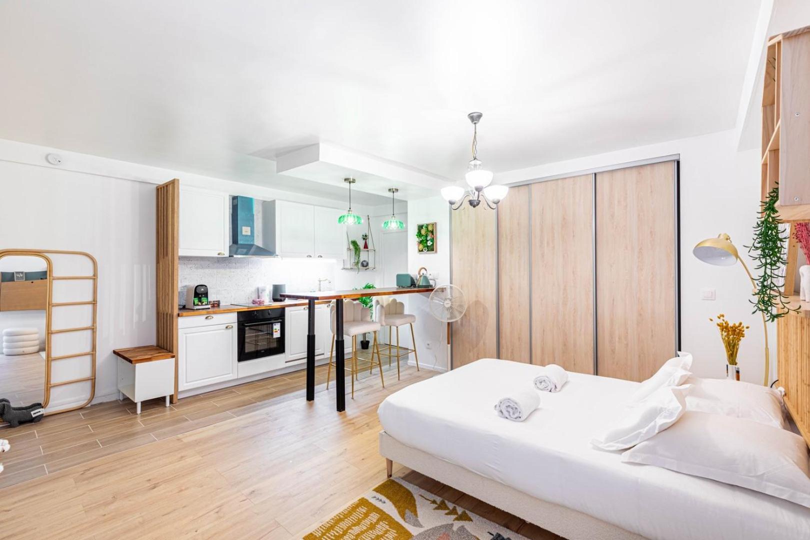 Guestready - Pres De Republique Pour Deux Appartamento Parigi